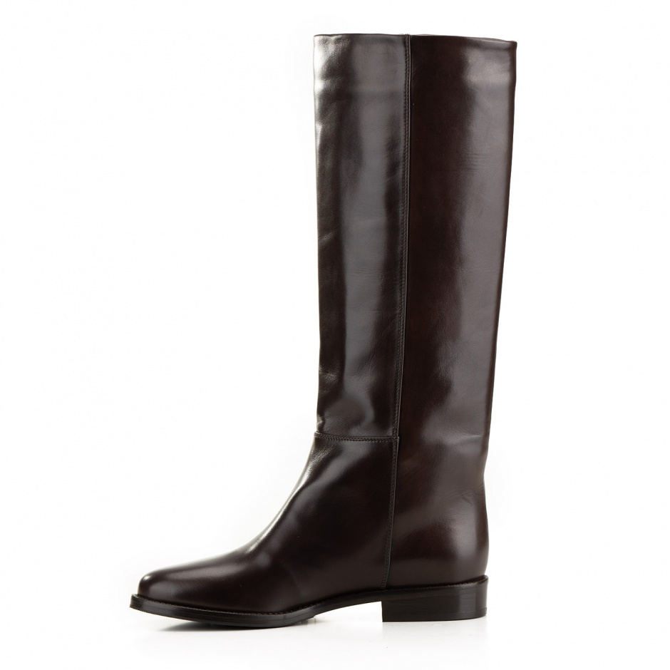 Le Pepe Women's Brown Knee High Boots - look 3
