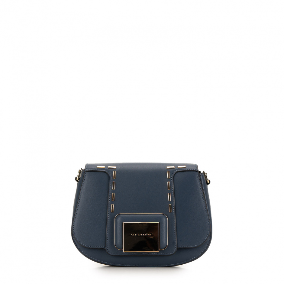 Cromia Women's Blue Handbag - look 1