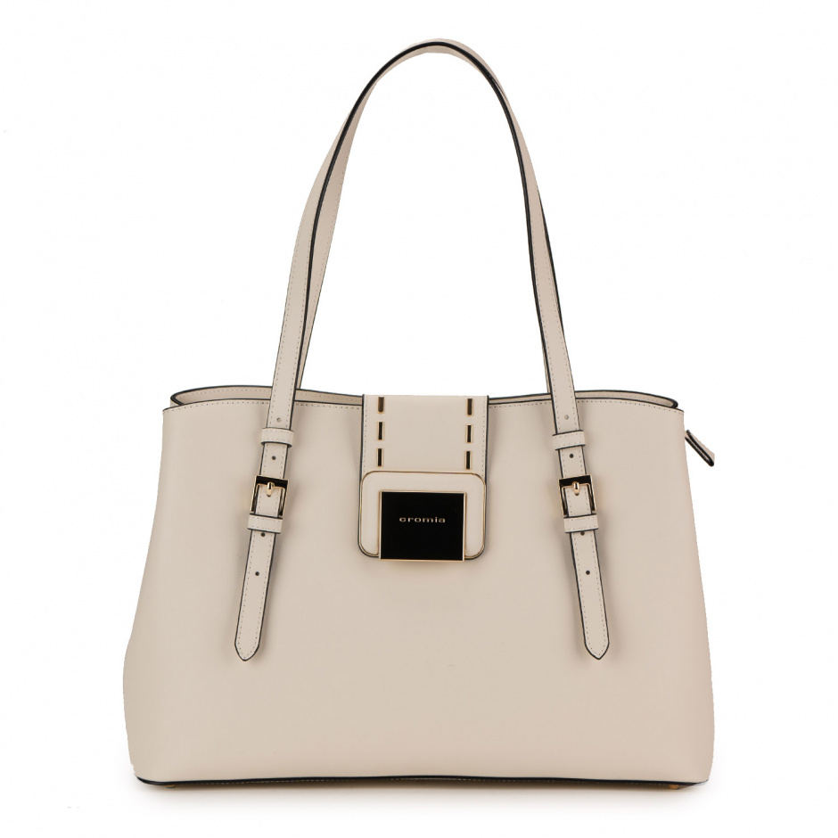 Cromia Women's Bright Bag in Leather - look 1