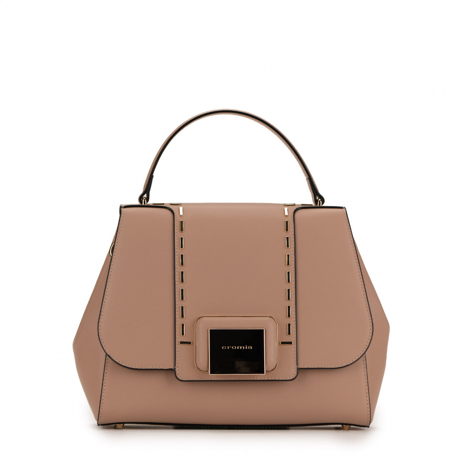 Cromia Women's Beige Handbag - look 1