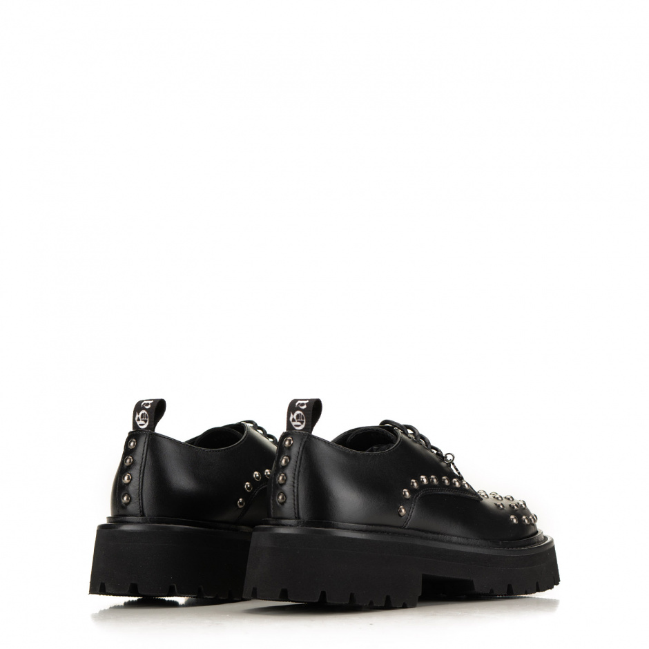 John Galliano Women's Lace up Loafers - look 3