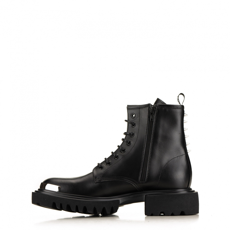John Richmond Men's Black Ankle Boots - look 5