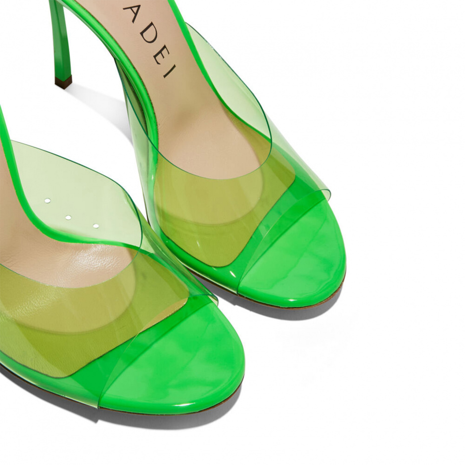 Casadei Women's BLADE Heeled Green Sandals - look 4