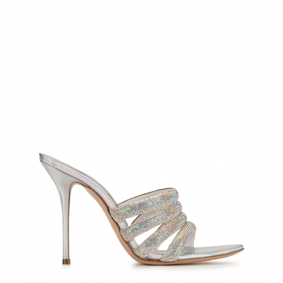 Casadei Women's Silver Sandals - look 1