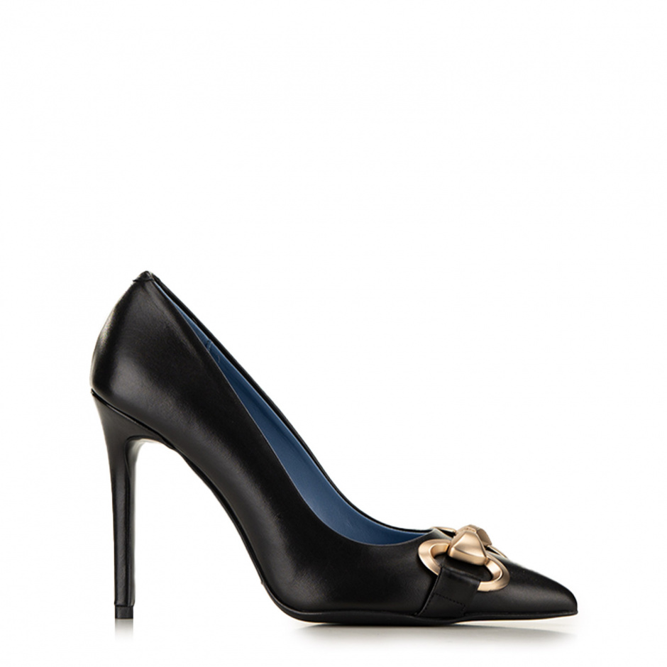 Albano Women's pumps in leather - look 1