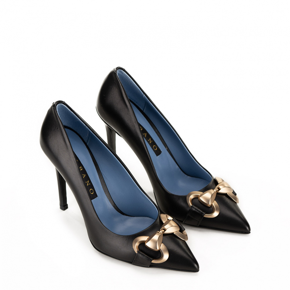 Albano Women's pumps in leather - look 2