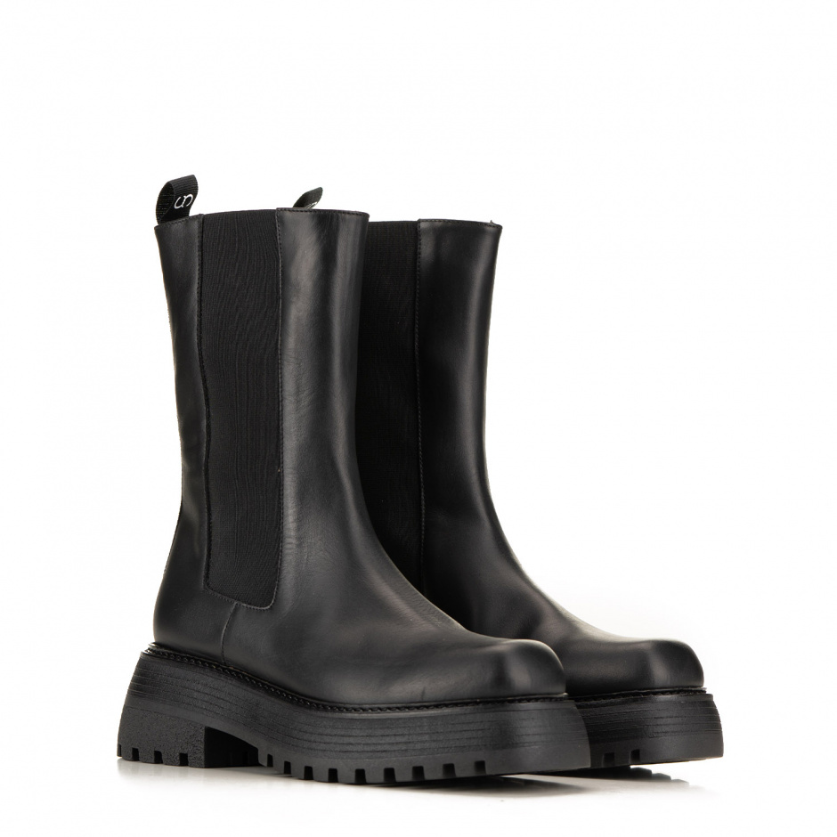 Cesare Casadei Women's Black Ankle Boots - look 5
