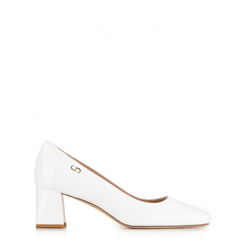 Cesare Casadei Women's White Loafers - look 1