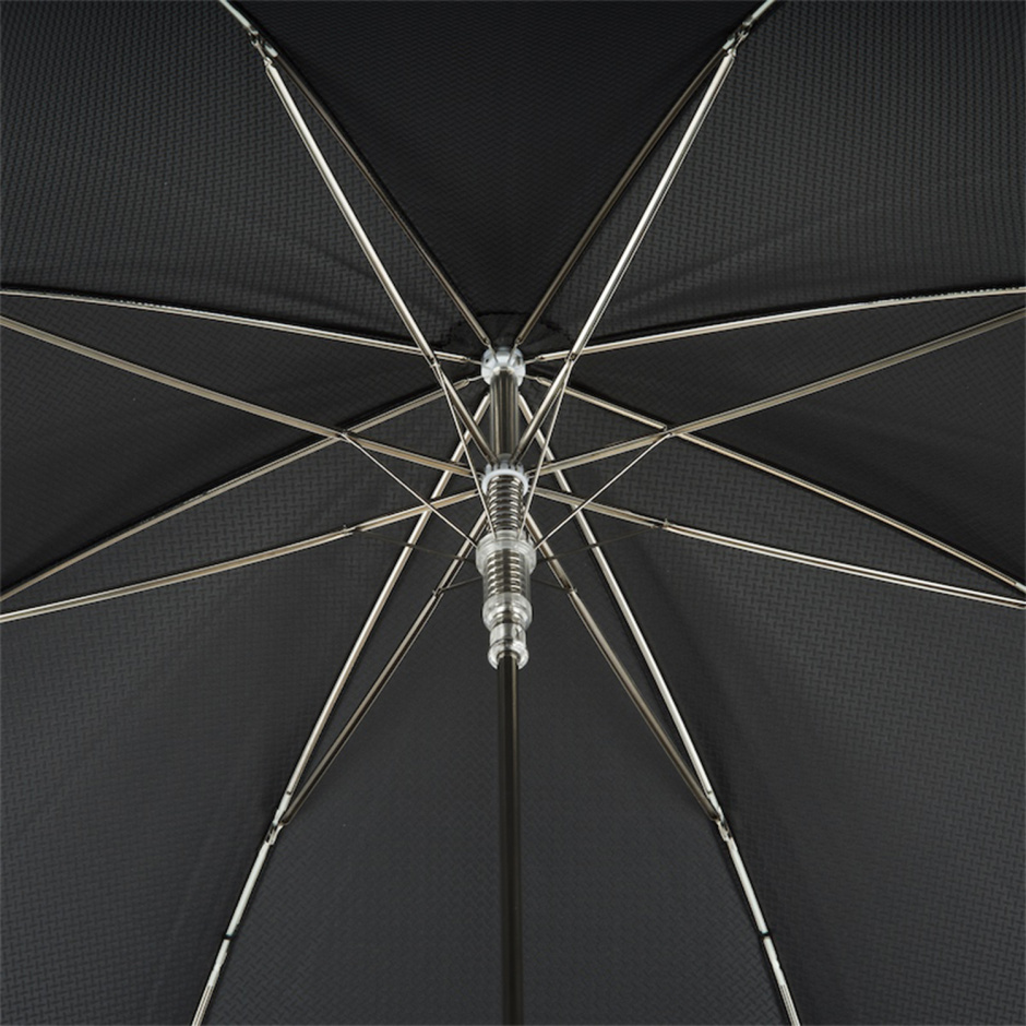 PASOTTI Men's Silver Lion Folding Umbrella - look 5