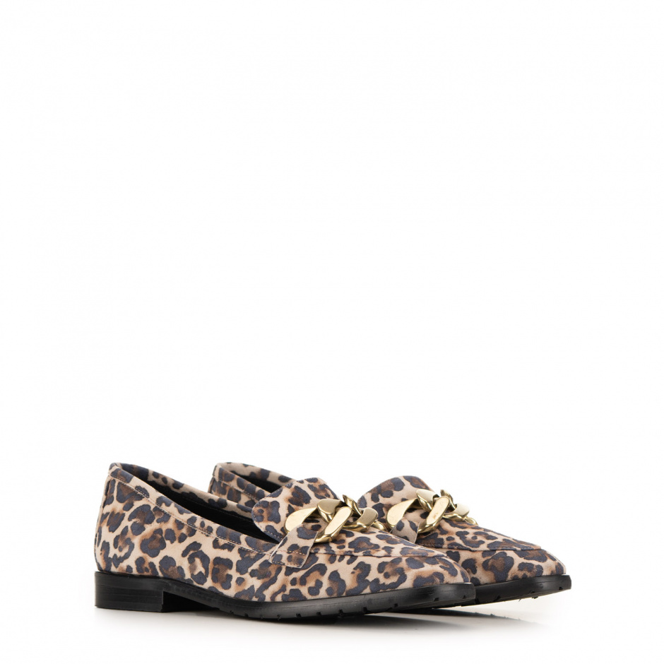 Moda di Fausto Women's Leopard Loafers - look 3
