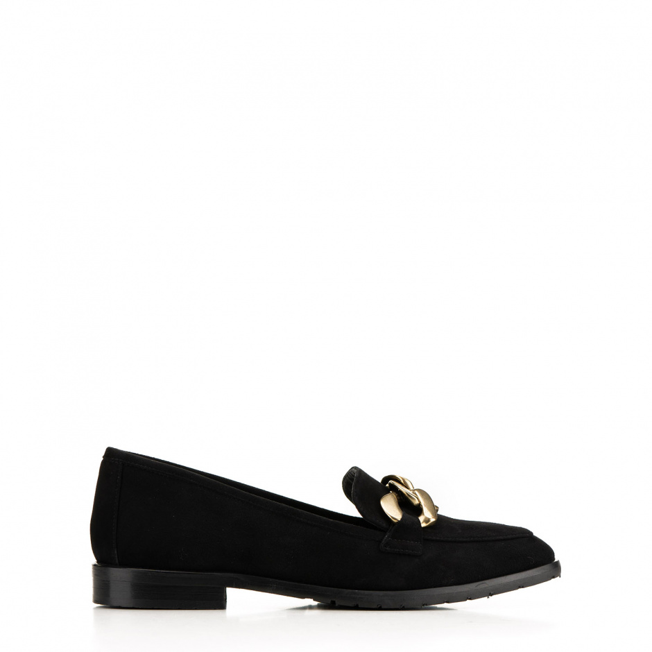Moda di Fausto Women's Loafers in Suede - look 1