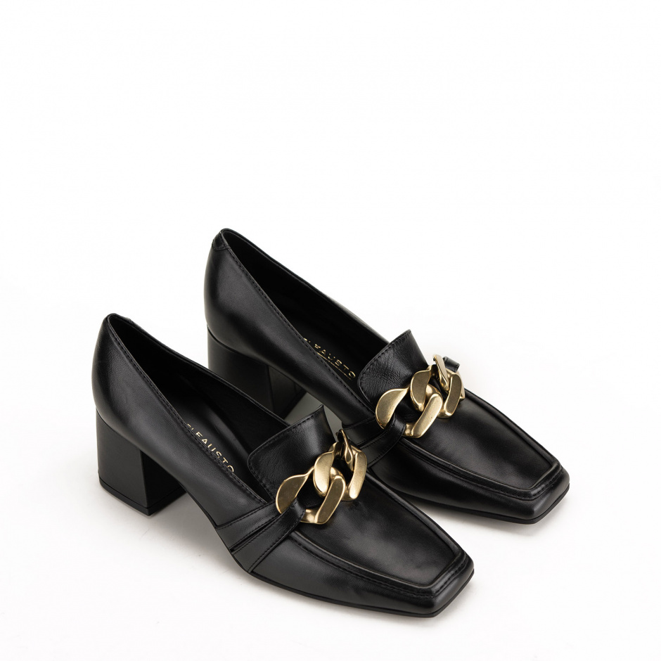 Moda di Fausto Women's Loafers in Leather - look 2