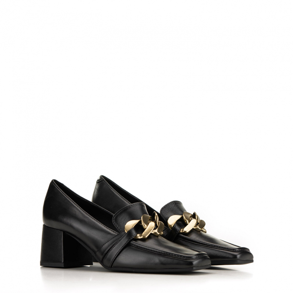 Moda di Fausto Women's Loafers in Leather - look 3
