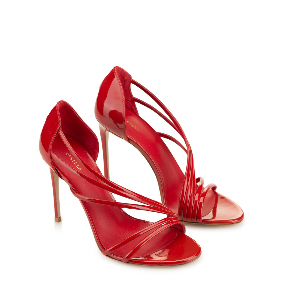 Le Silla Women's sandals Scarlet - look 2