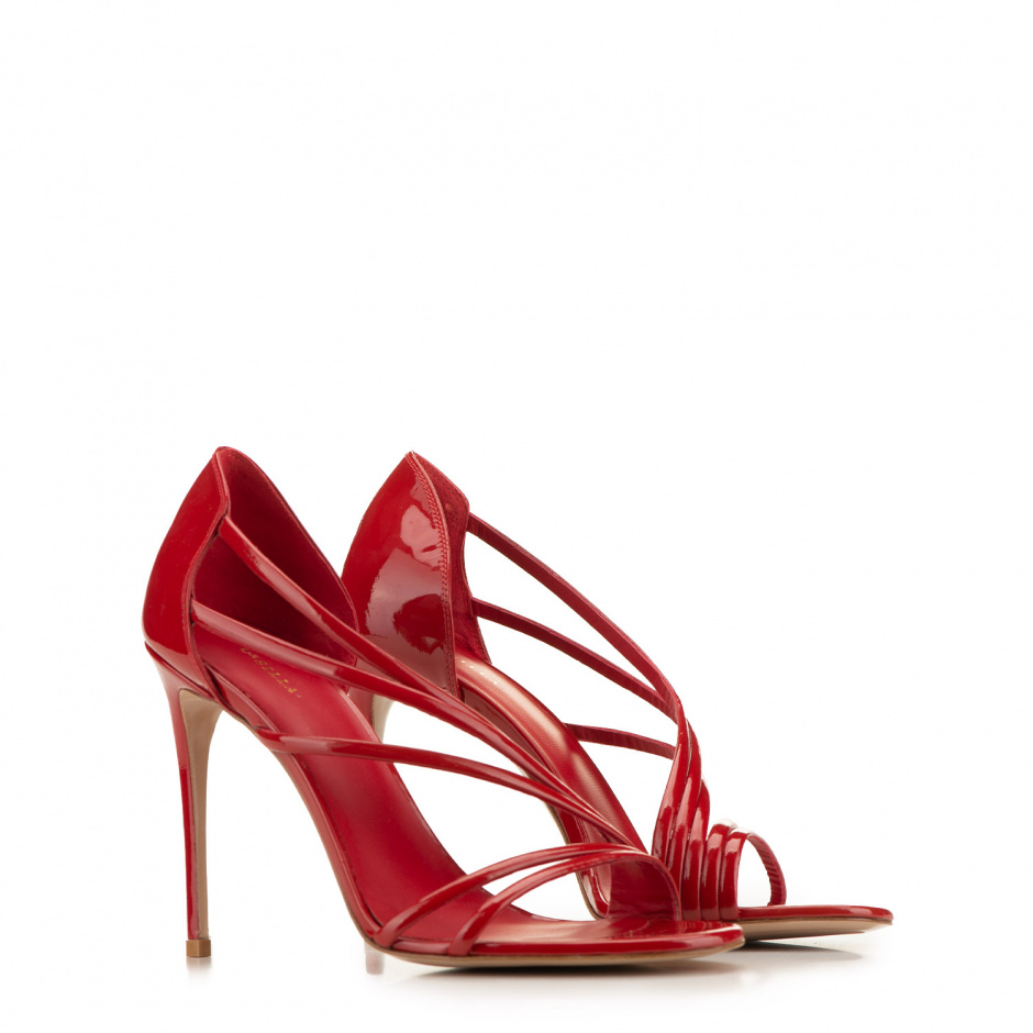 Le Silla Women's sandals Scarlet - look 3