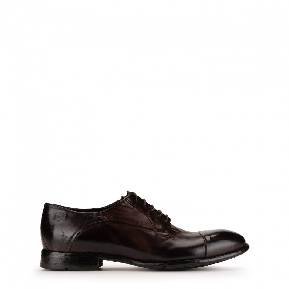 LEMARGO Men's Brown Formal Shoes - look 1