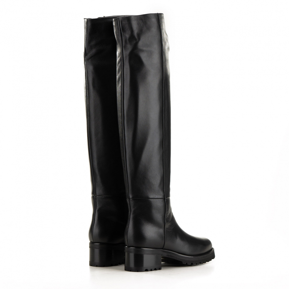 Le Pepe Women's Black Over-the-Knee Boots - look 4