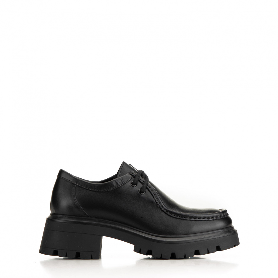 STOKTON Women's Chunky Shoes in Leather - look 1