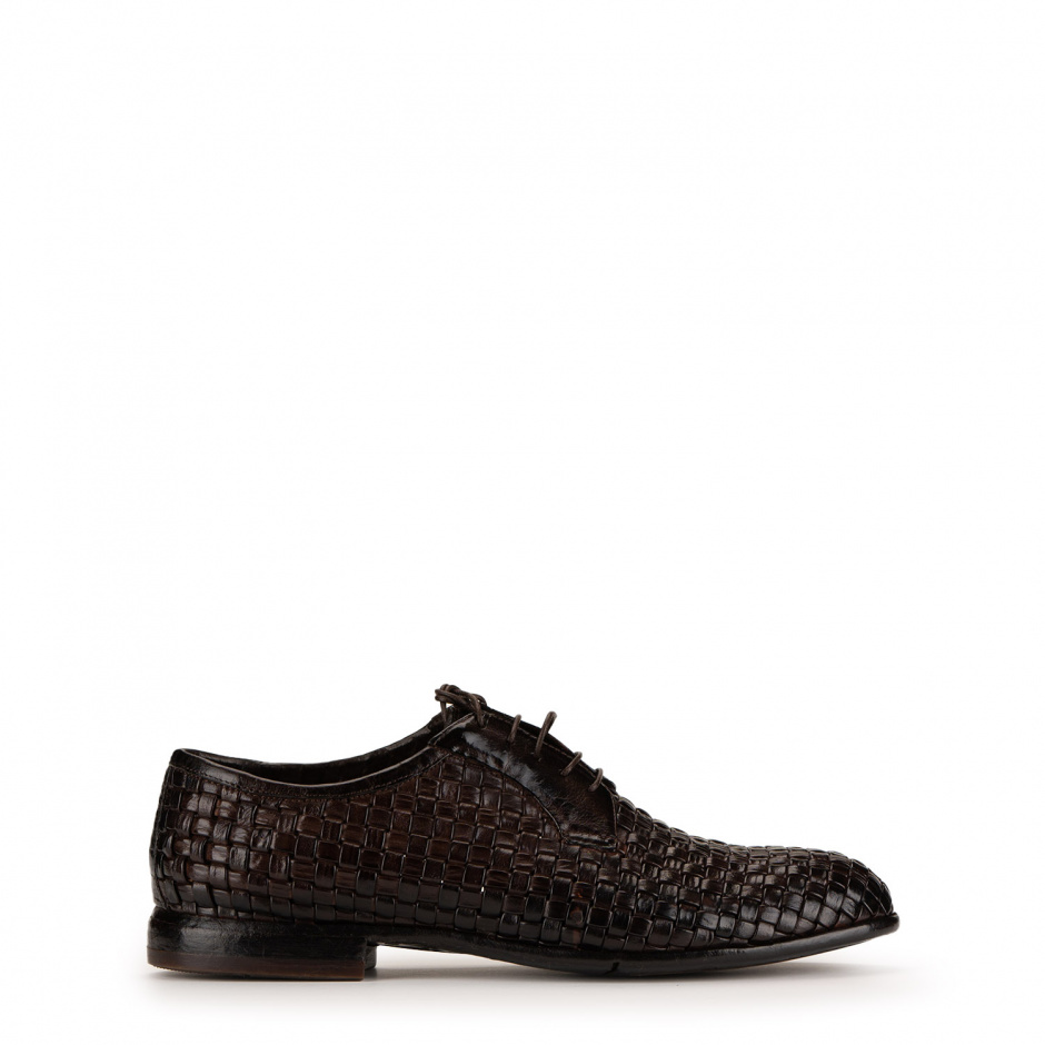 LEMARGO Men's Brown Formal Shoes - look 1