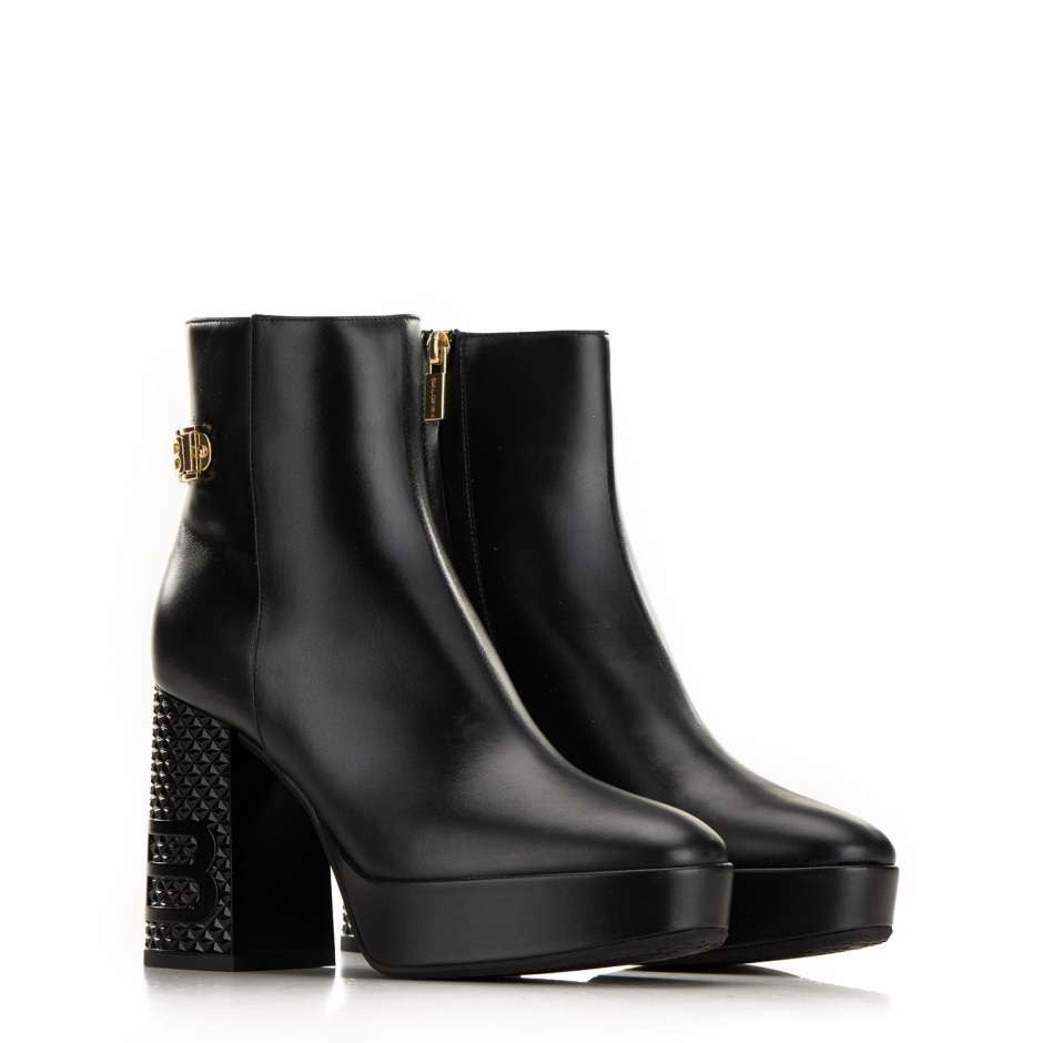 Baldinini Women's Leather Ankle Boots - look 5