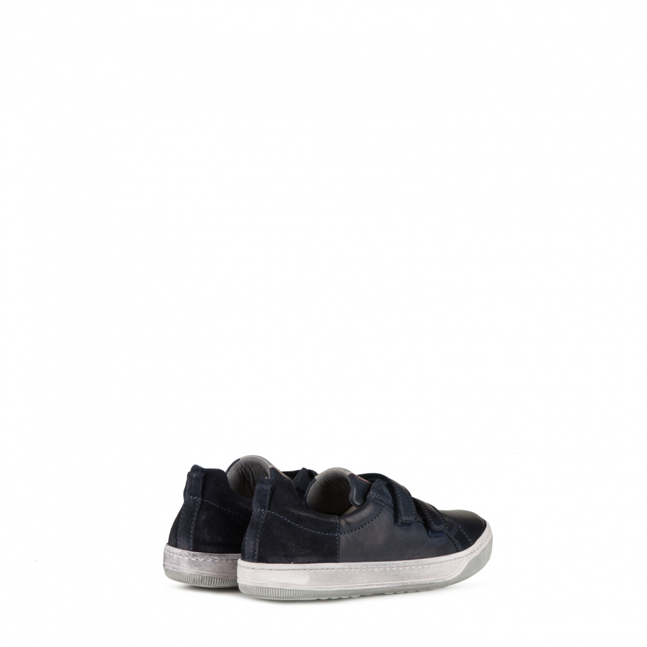 Naturino Kid's leather sneakers in blue - look 3