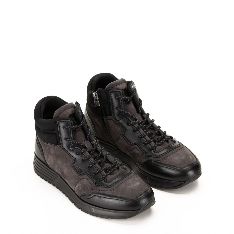 Fabi Men's grey sport ankle boots - look 2