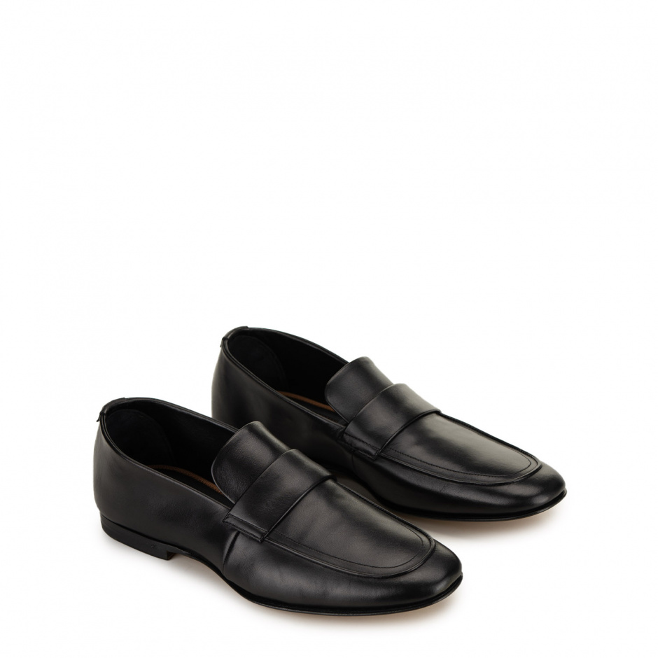 Fabi Men's black shoes in leather - look 2