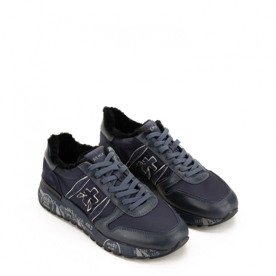 Premiata Men's Blue Sneakers - look 2