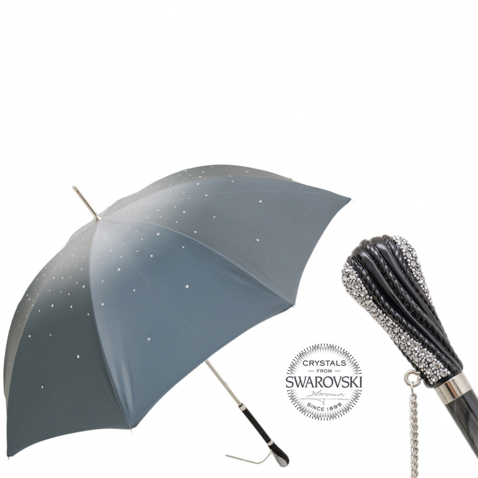 PASOTTI Women's Umbrella with Rhinestones - look 1