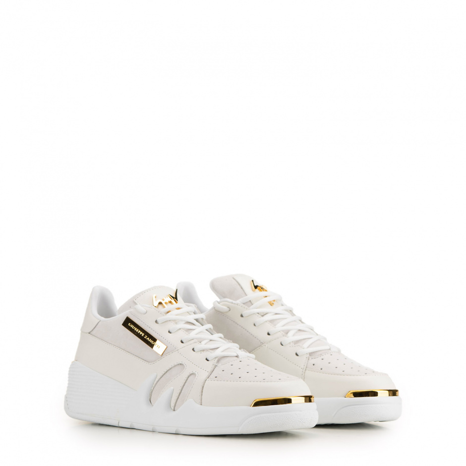Giuseppe Zanotti Men's White Sneakers - look 4