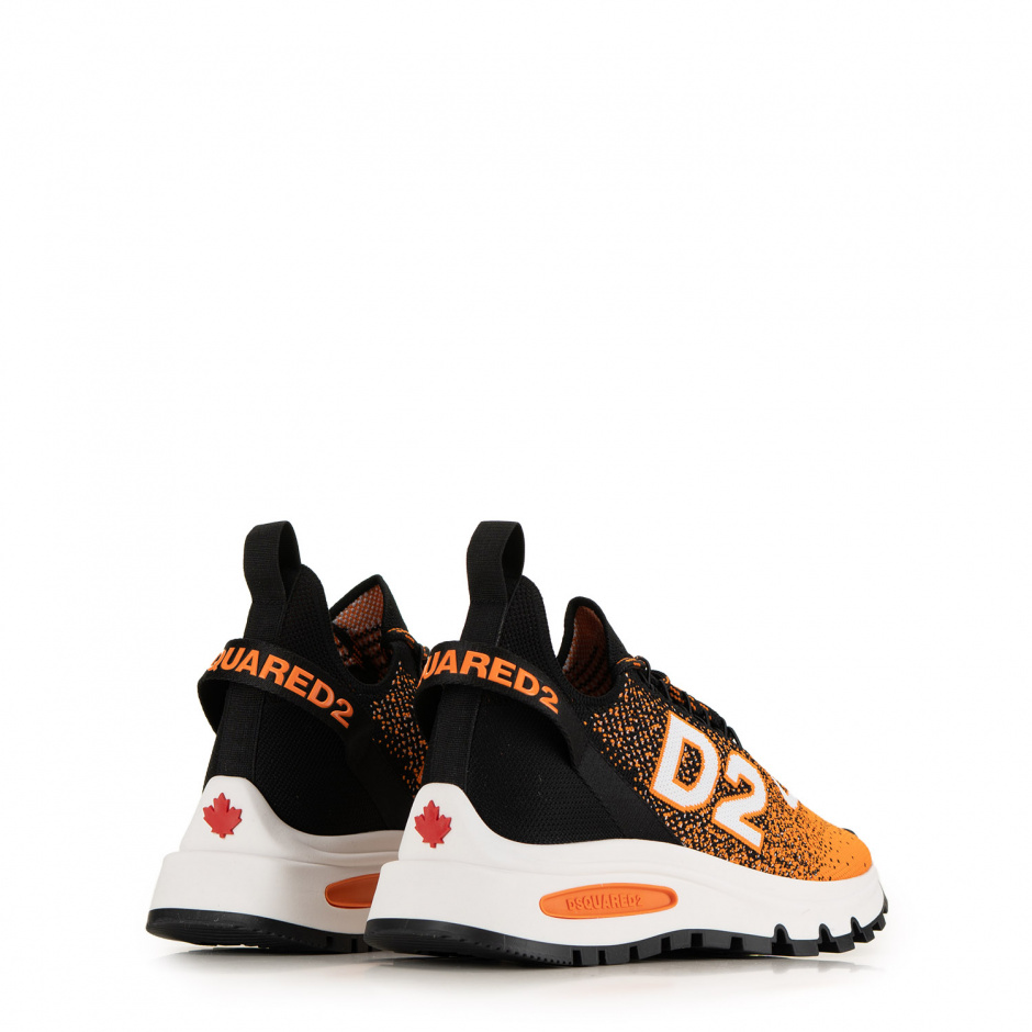 Dsquared2 Men's Orange Sneakers - look 3