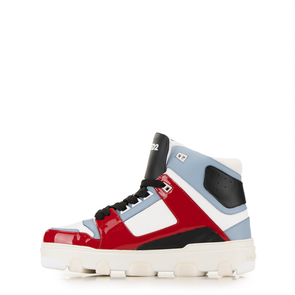 Dsquared2 Men's leather sneakers - look 6