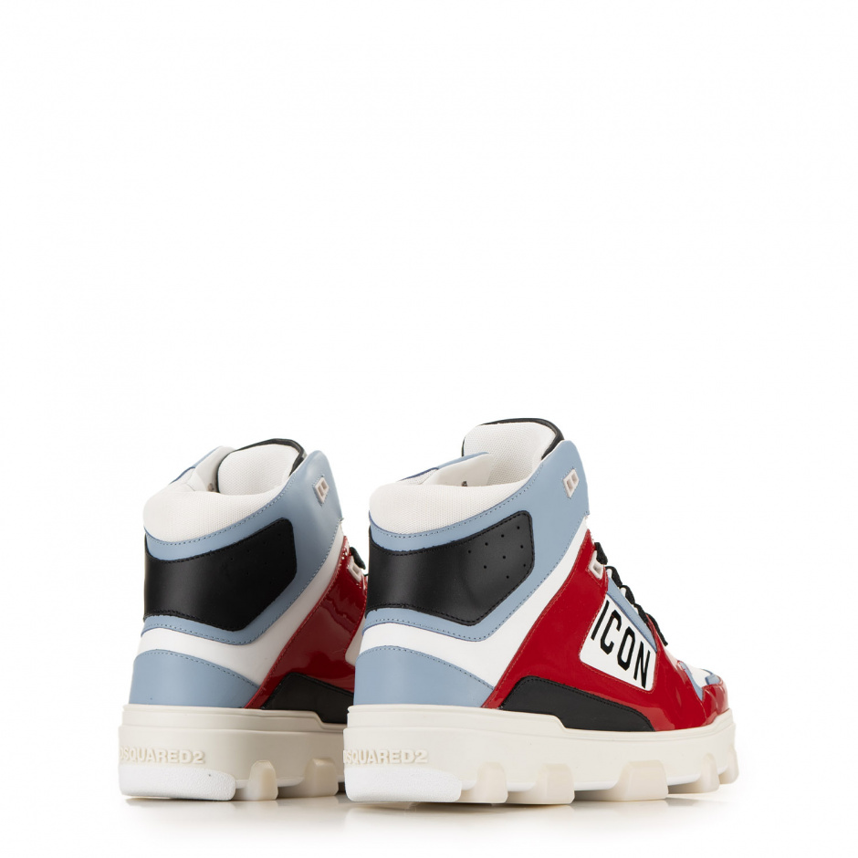 Dsquared2 Men's leather sneakers - look 4