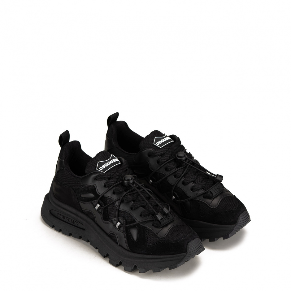 Dsquared2 Men's Black Sneakers - look 2