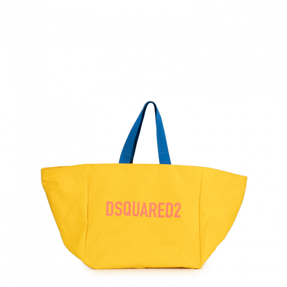 Dsquared2 Women's Yellow Shopper Bag - look 1