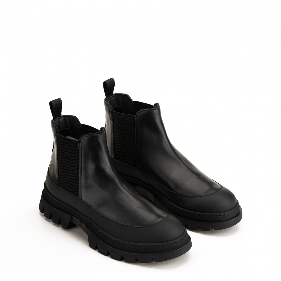 Baldinini Men's Black Ankle Boots - look 2