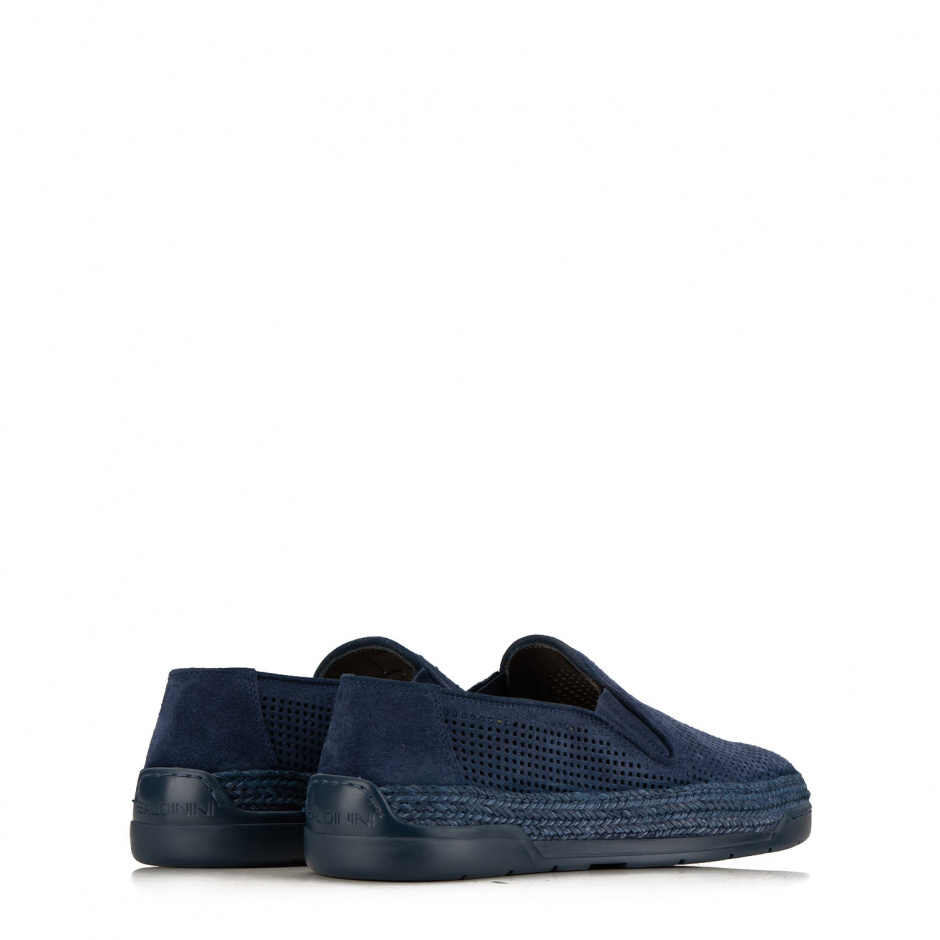 Baldinini Men's Blue Sneakers - look 3