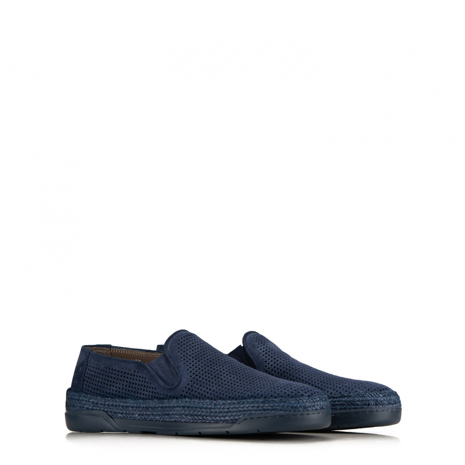 Baldinini Men's Blue Sneakers - look 4