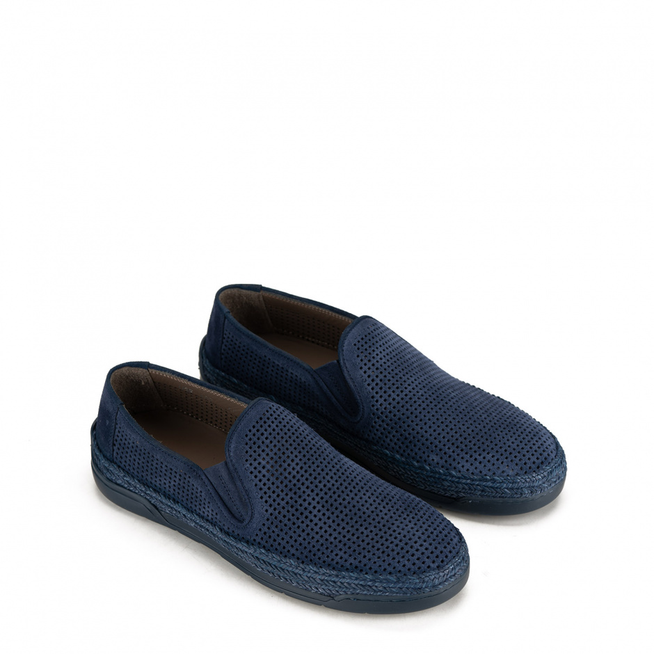 Baldinini Men's Blue Sneakers - look 2