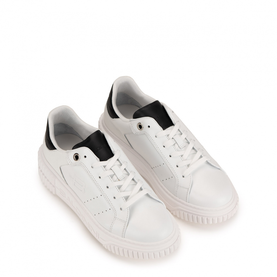 Baldinini Men's White Sneakers - look 2
