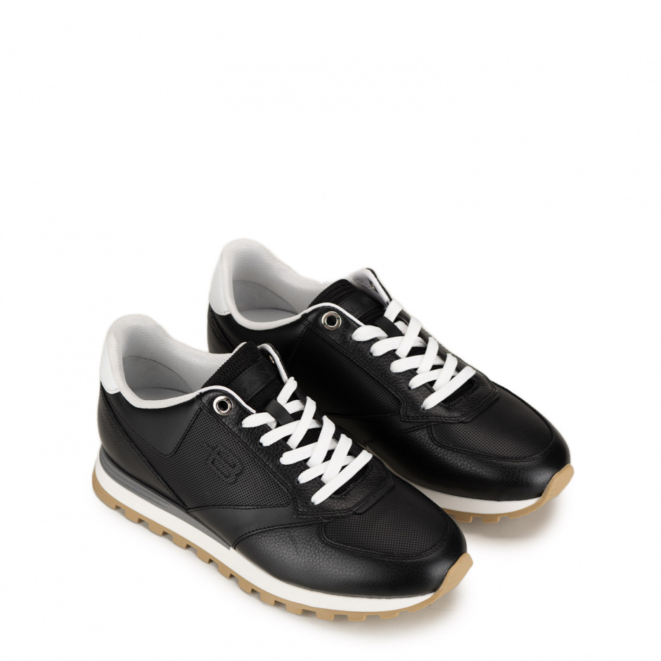 Baldinini Men's Black Sneakers - look 2
